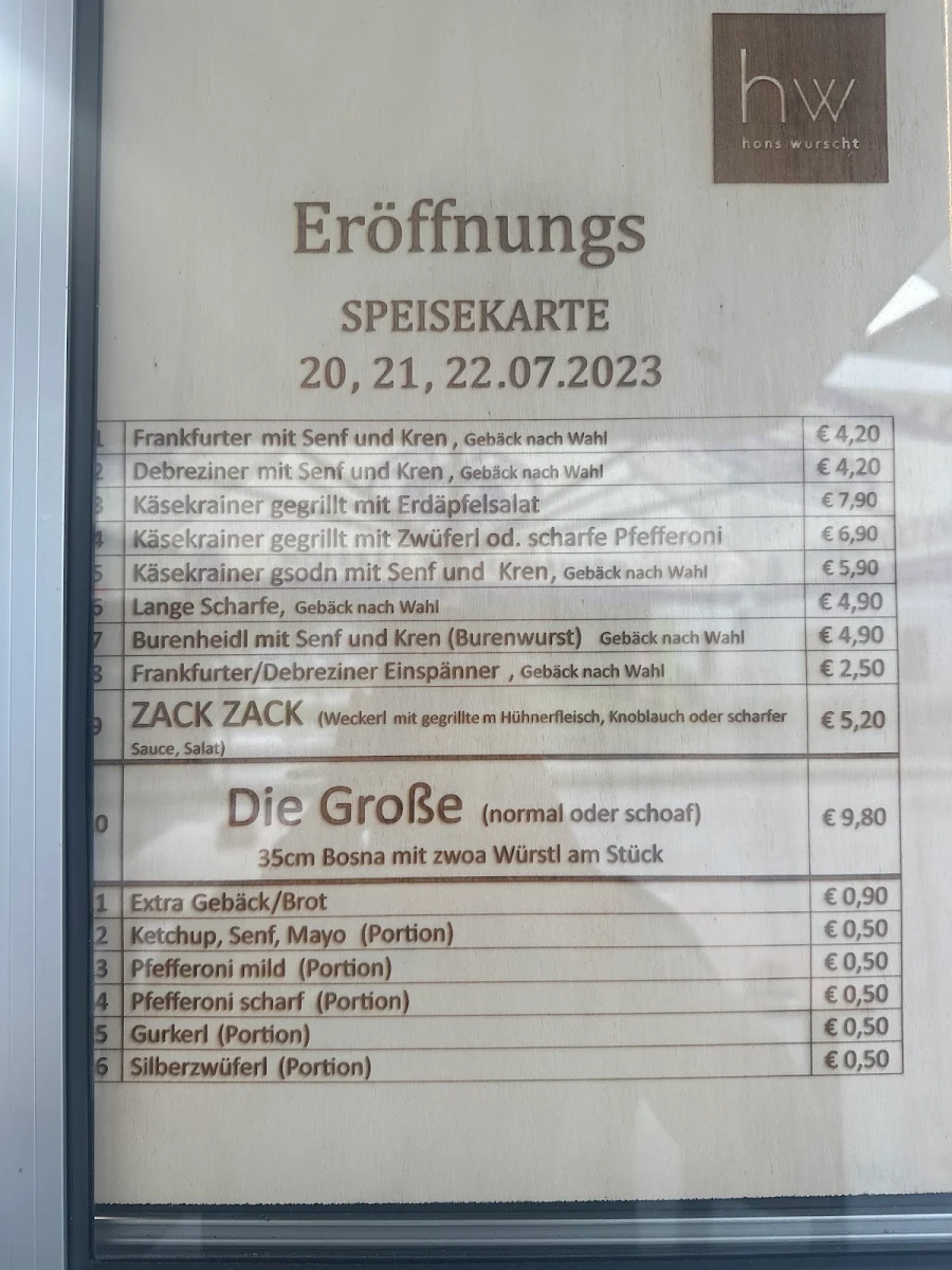 Speisekarte photo 3