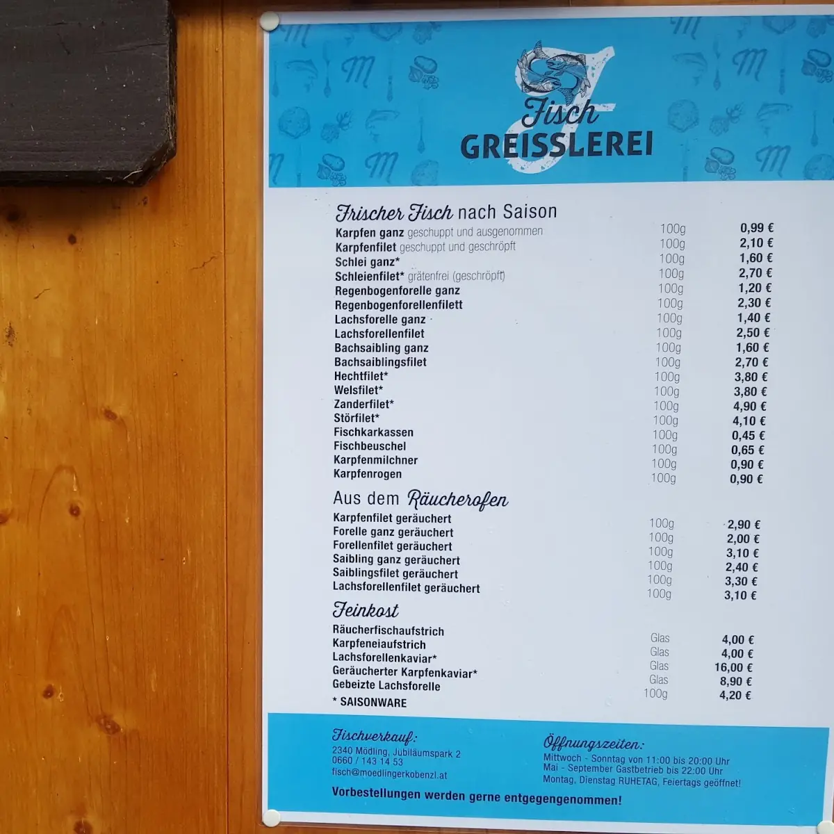 Speisekarte photo 2
