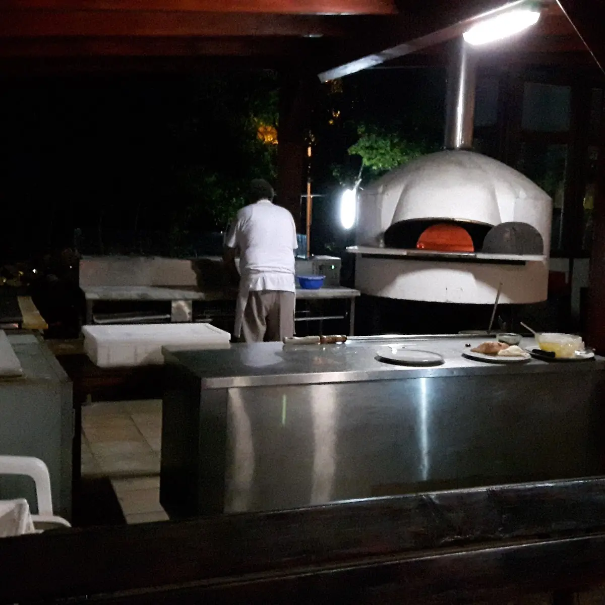 Atmosphäre, Pizzeria Angelo