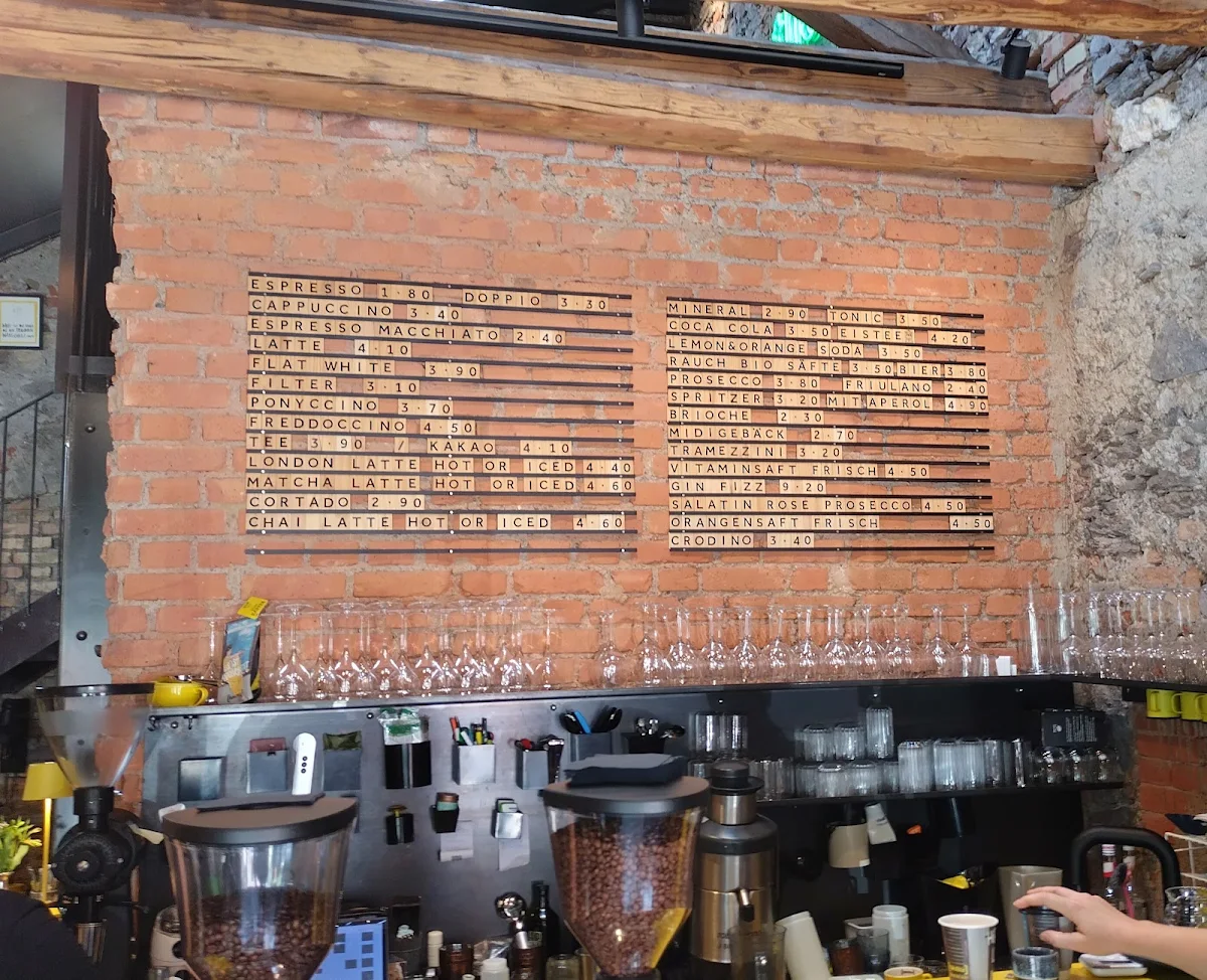 Speisekarte, Röstbar - Barista Bar & Kaffeerösterei