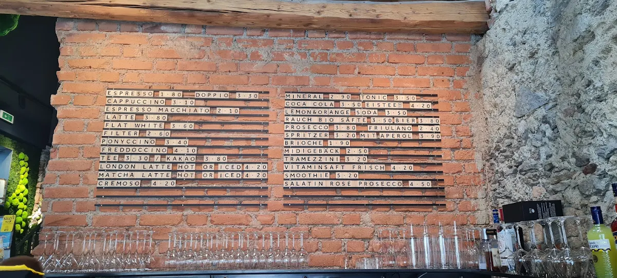 Speisekarte, Röstbar - Barista Bar & Kaffeerösterei