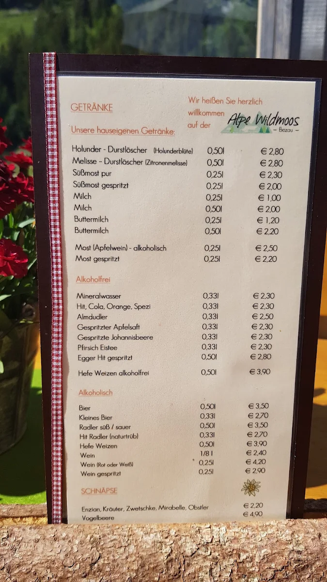 Speisekarte photo 2