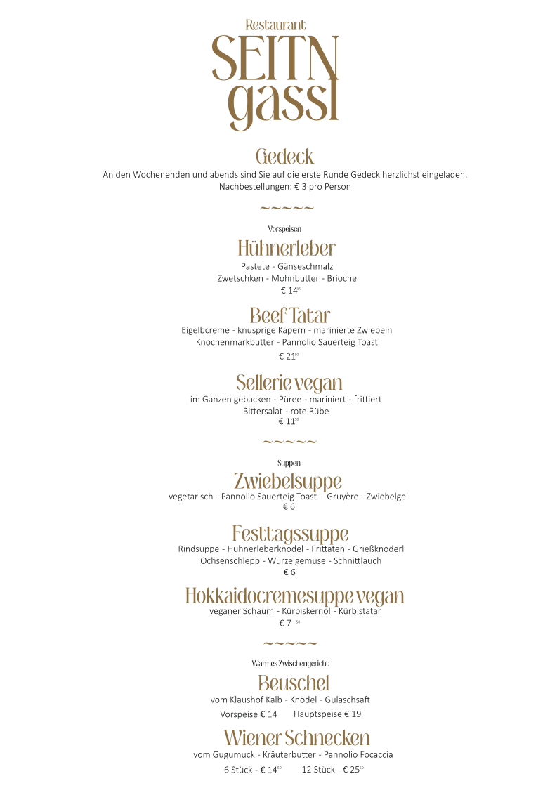 Speisekarte photo 2