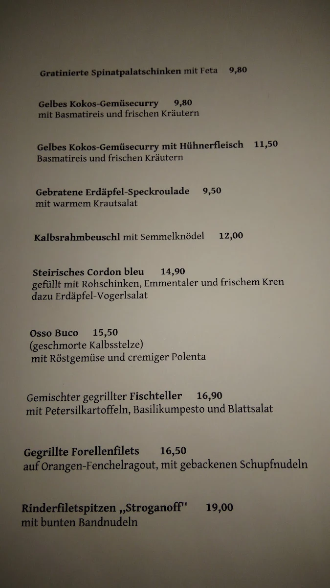 Speisekarte photo 7