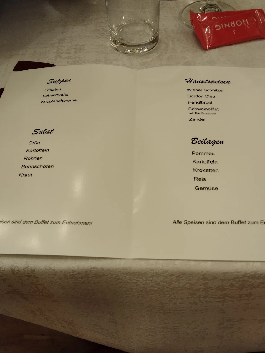 Speisekarte photo 1