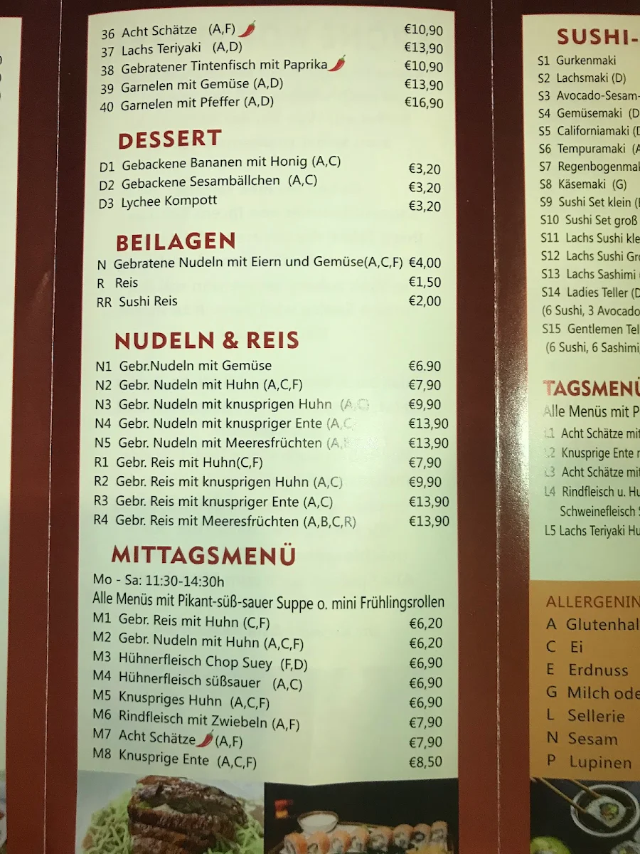 Speisekarte photo 3