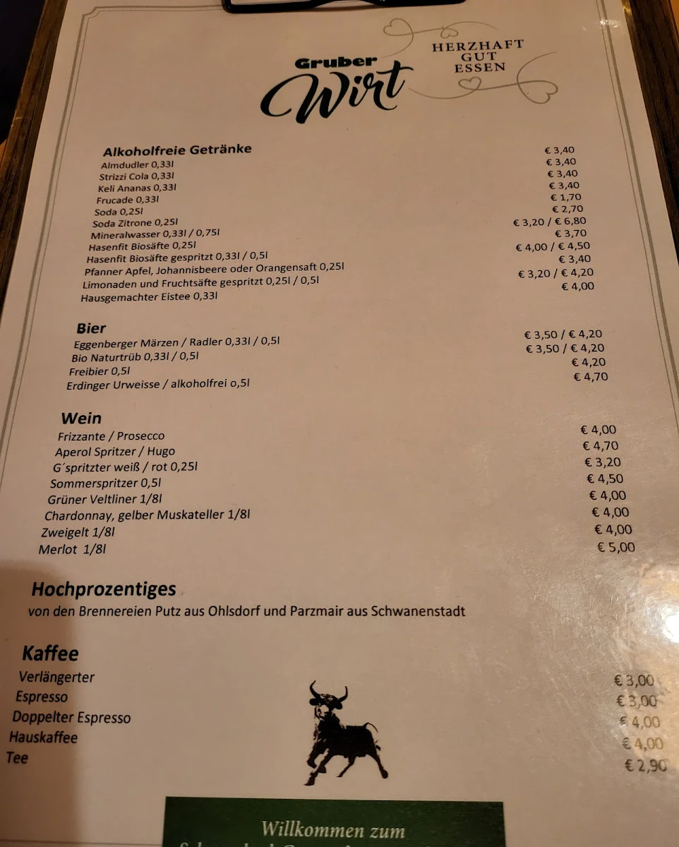 Speisekarte photo 1