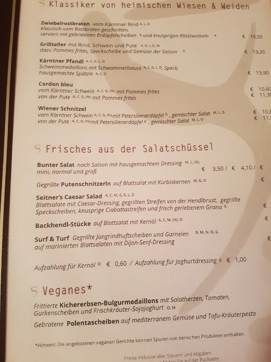 Speisekarte photo 6