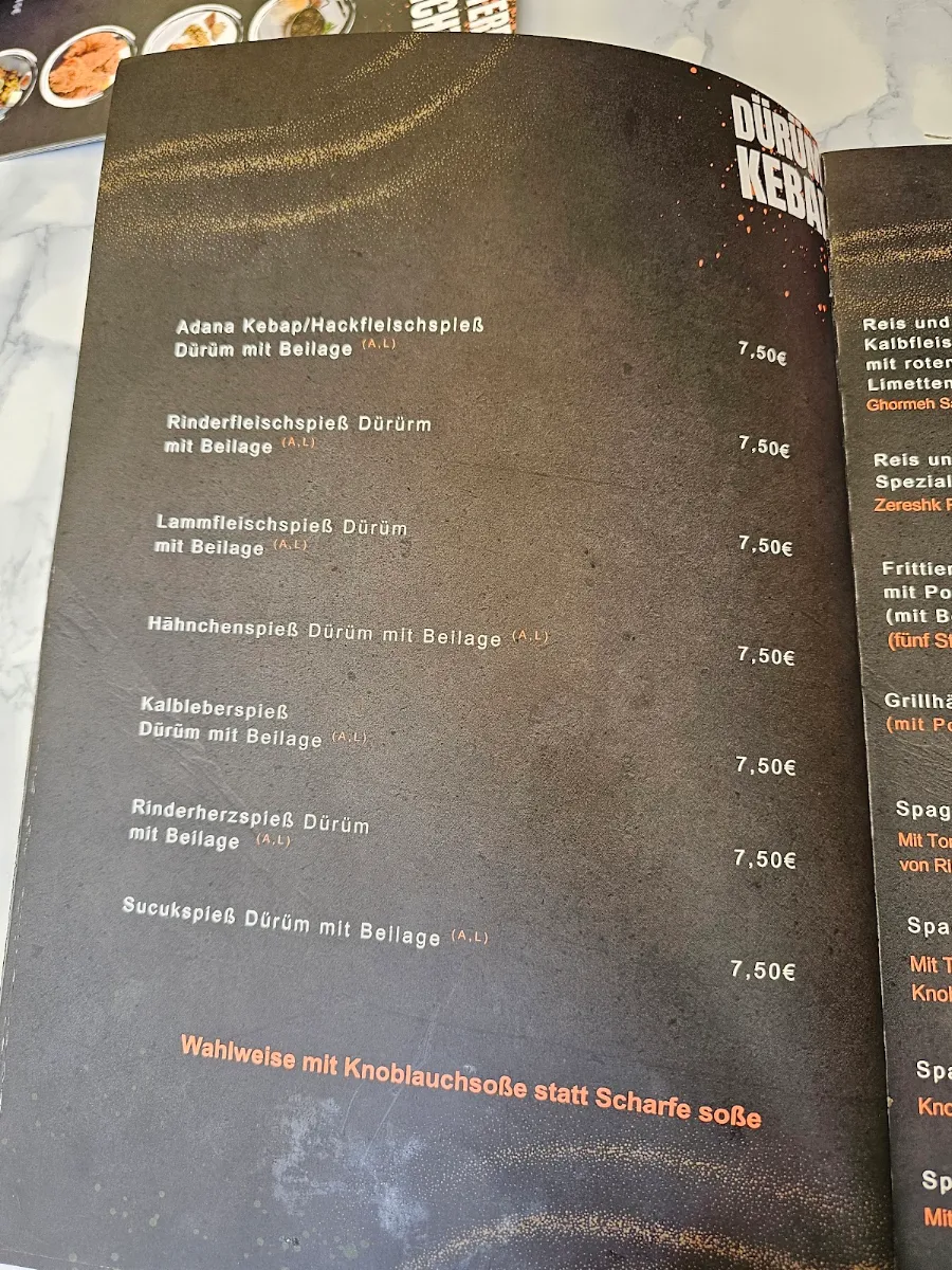 Speisekarte photo 3