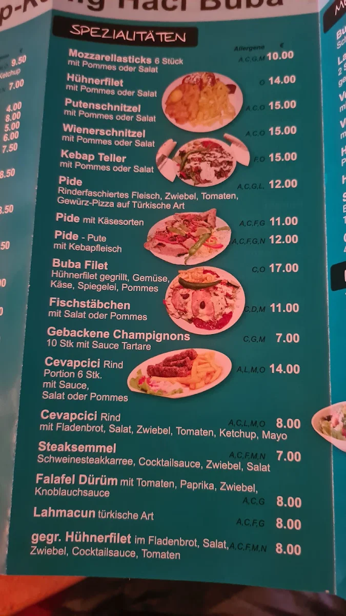 Speisekarte photo 4