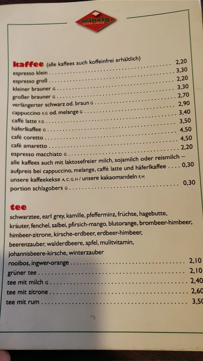 Speisekarte photo 6