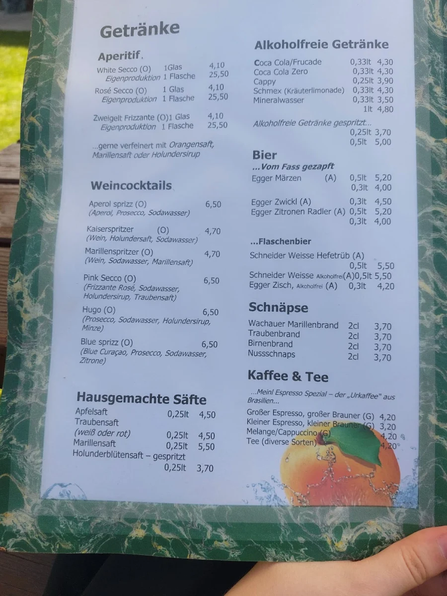 Speisekarte photo 1