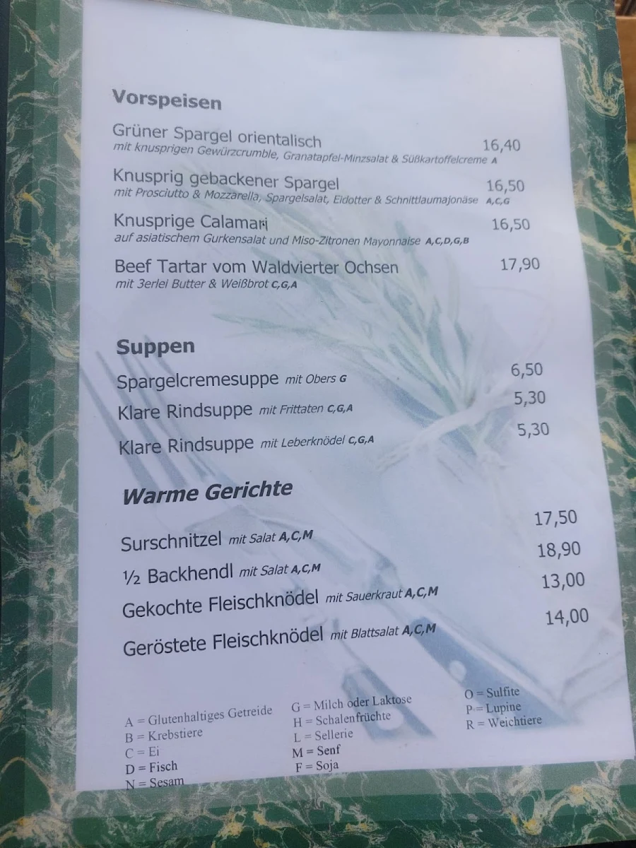 Speisekarte photo 4