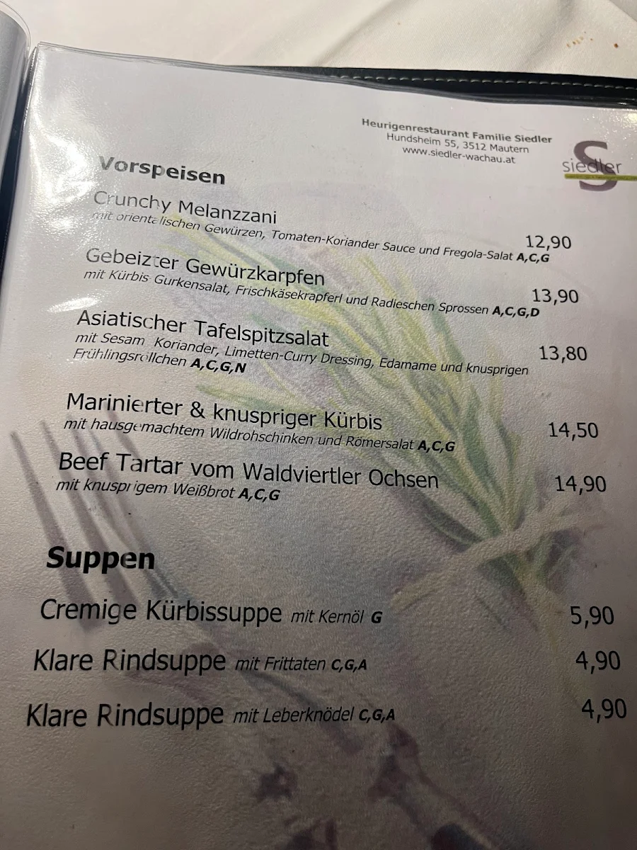 Speisekarte photo 8