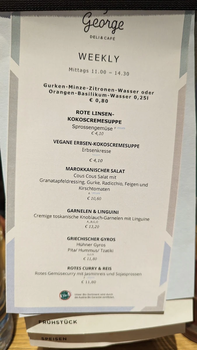 Speisekarte photo 3