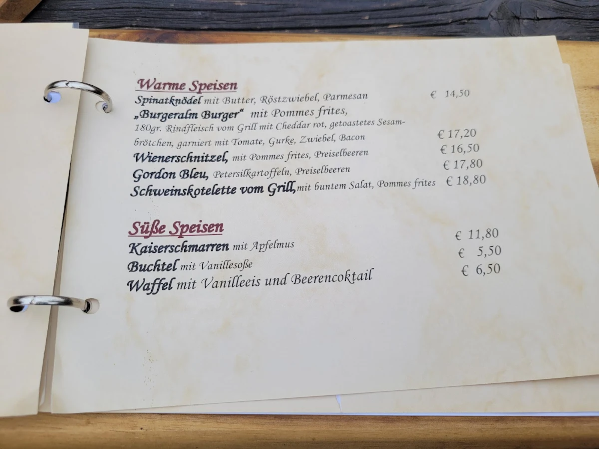 Speisekarte photo 3