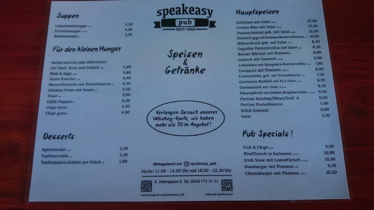 Speisekarte photo 2