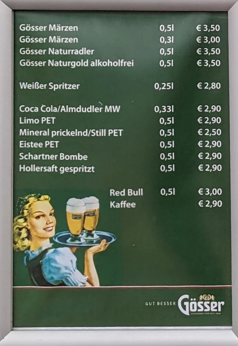 Speisekarte photo 2