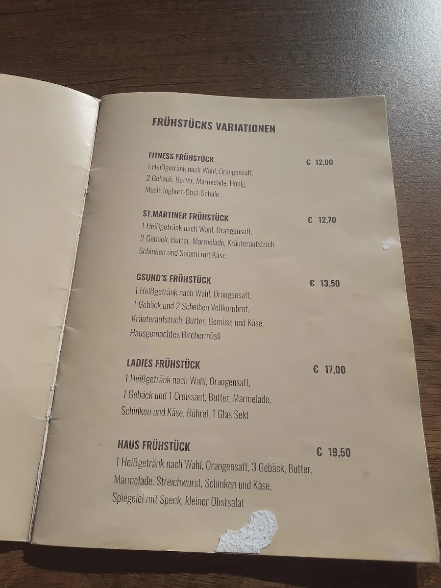 Speisekarte photo 1
