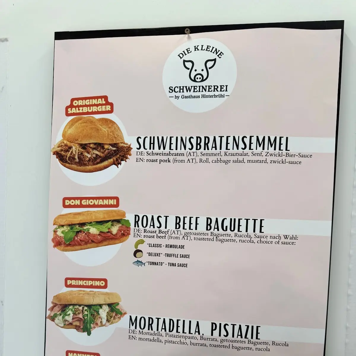 Speisekarte photo 1