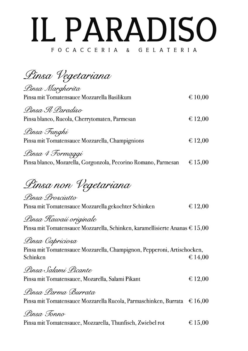 Speisekarte photo 2