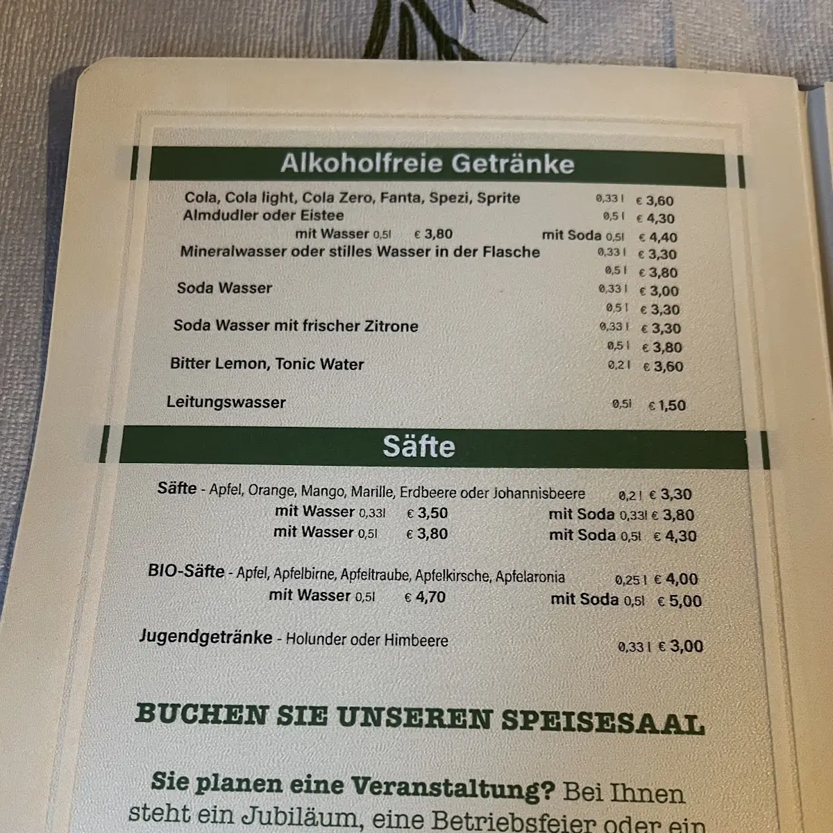 Speisekarte photo 3