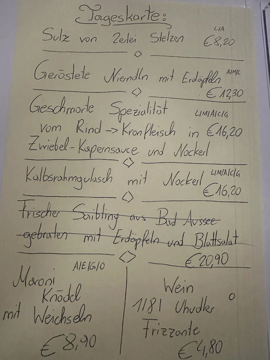 Speisekarte photo 7