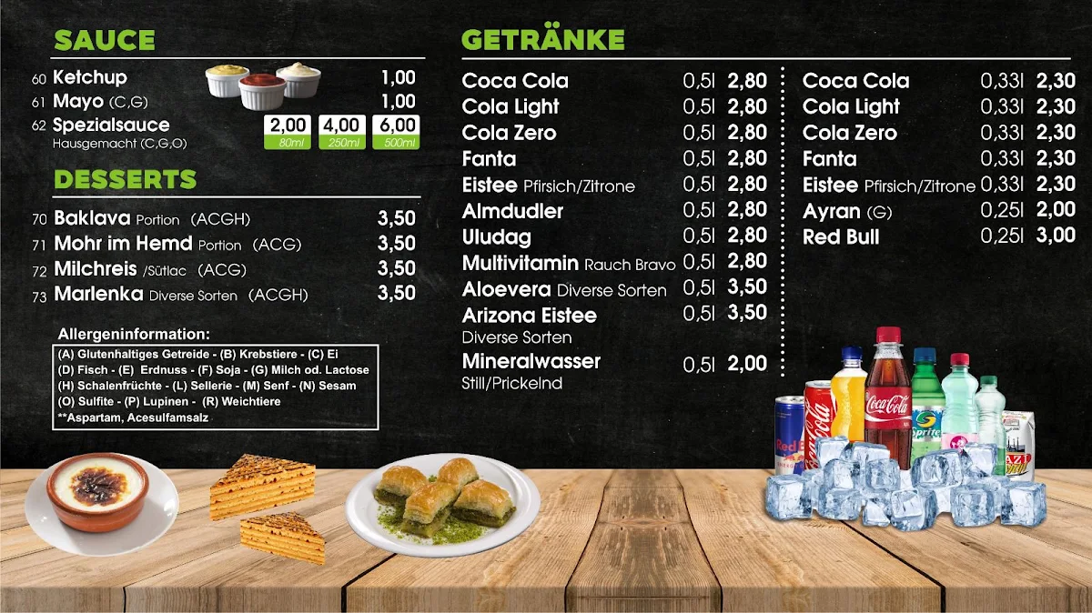 Speisekarte photo 1
