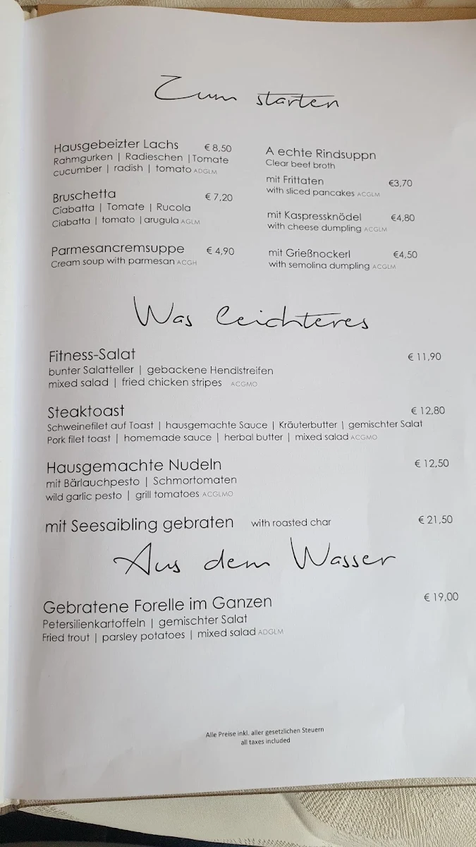 Speisekarte photo 3