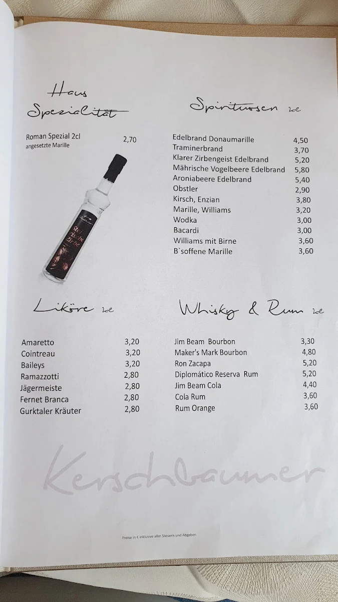 Speisekarte photo 4