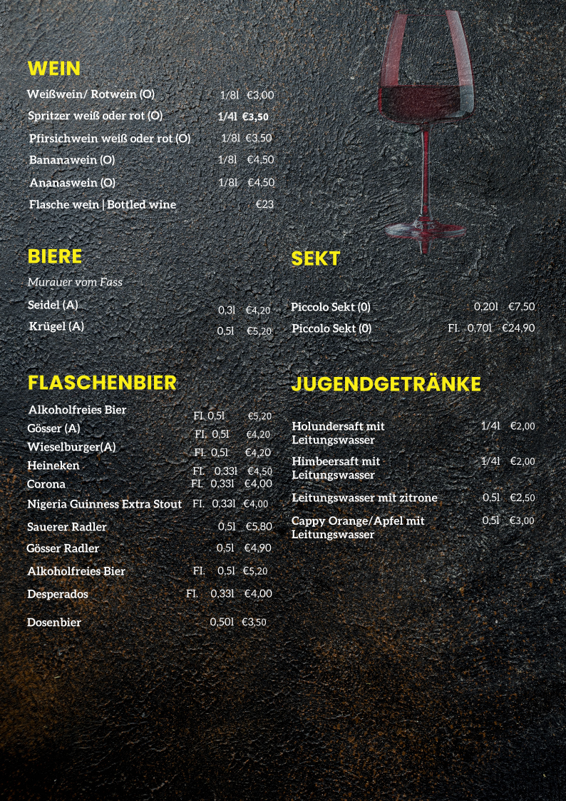 Speisekarte photo 1