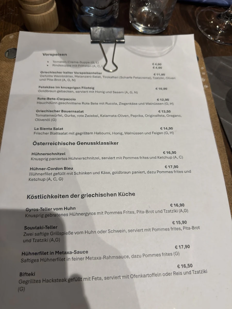 Speisekarte photo 2