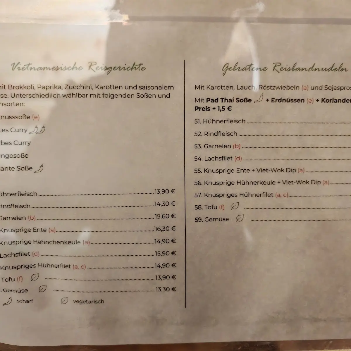 Speisekarte photo 3