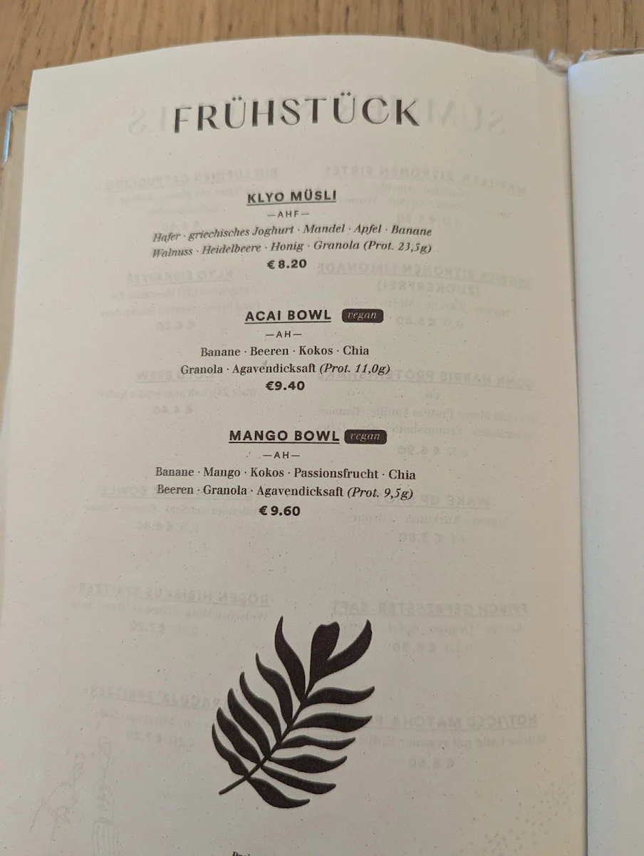 Speisekarte photo 6