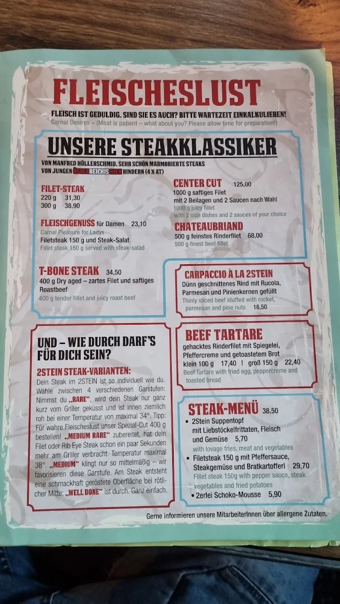 Speisekarte photo 1