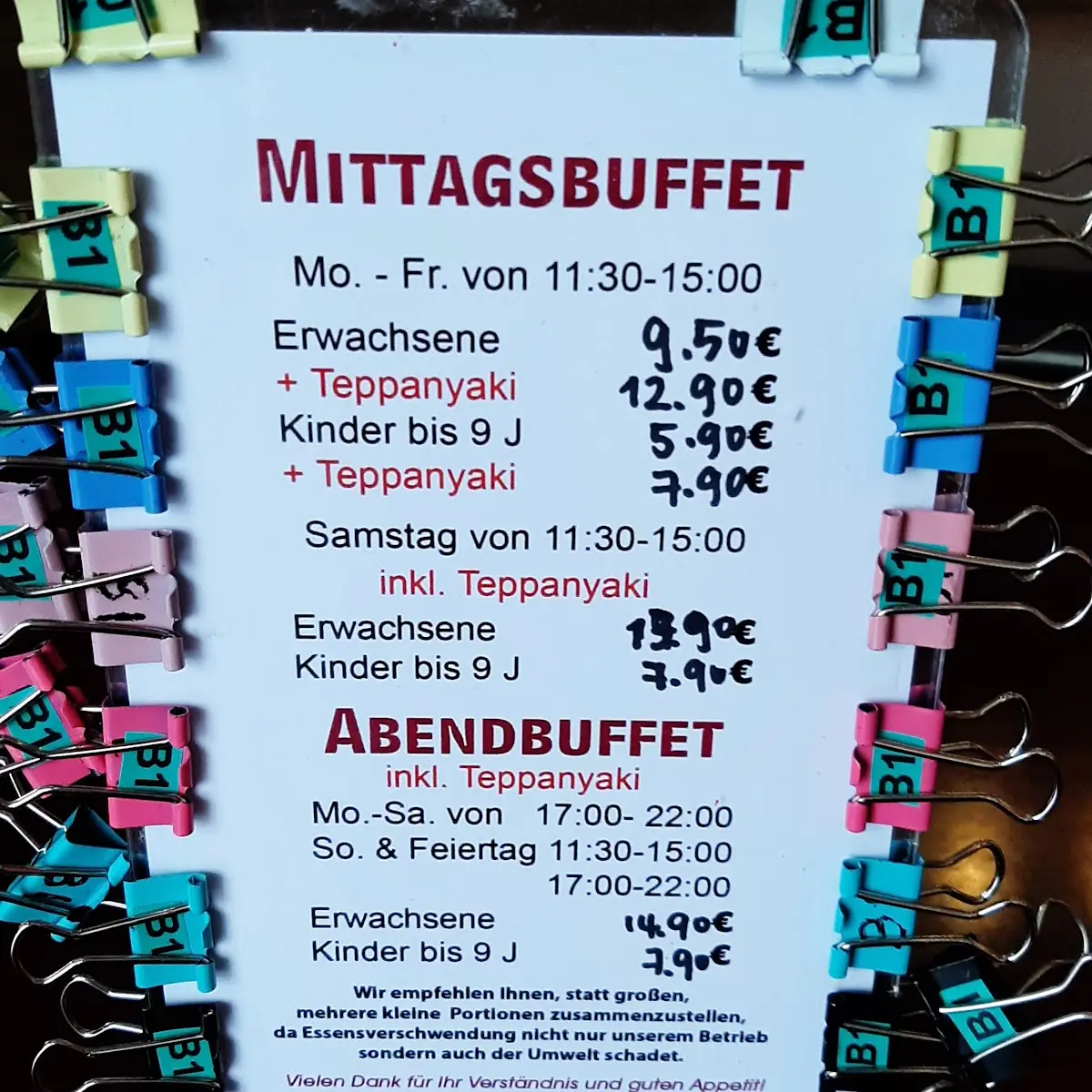 Speisekarte photo 8