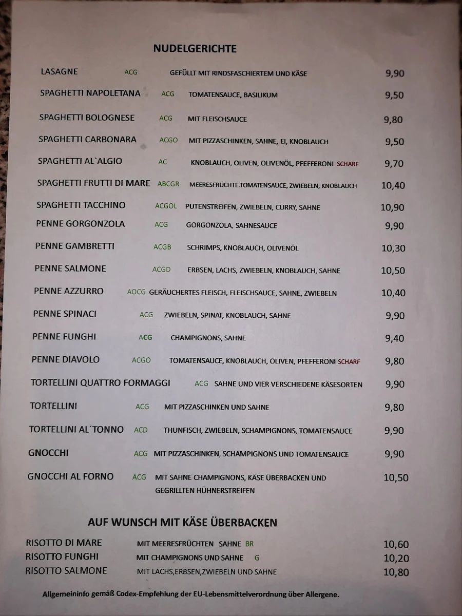 Speisekarte photo 9