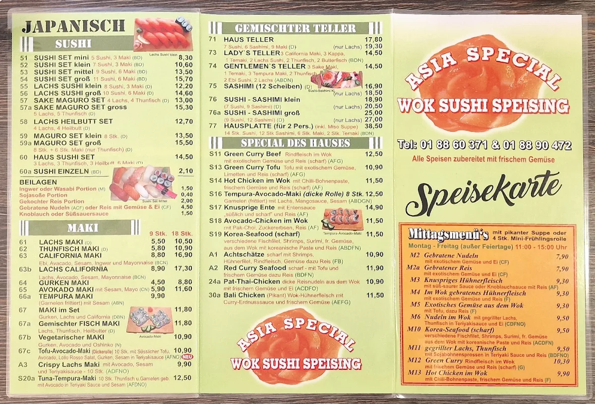 Speisekarte photo 1