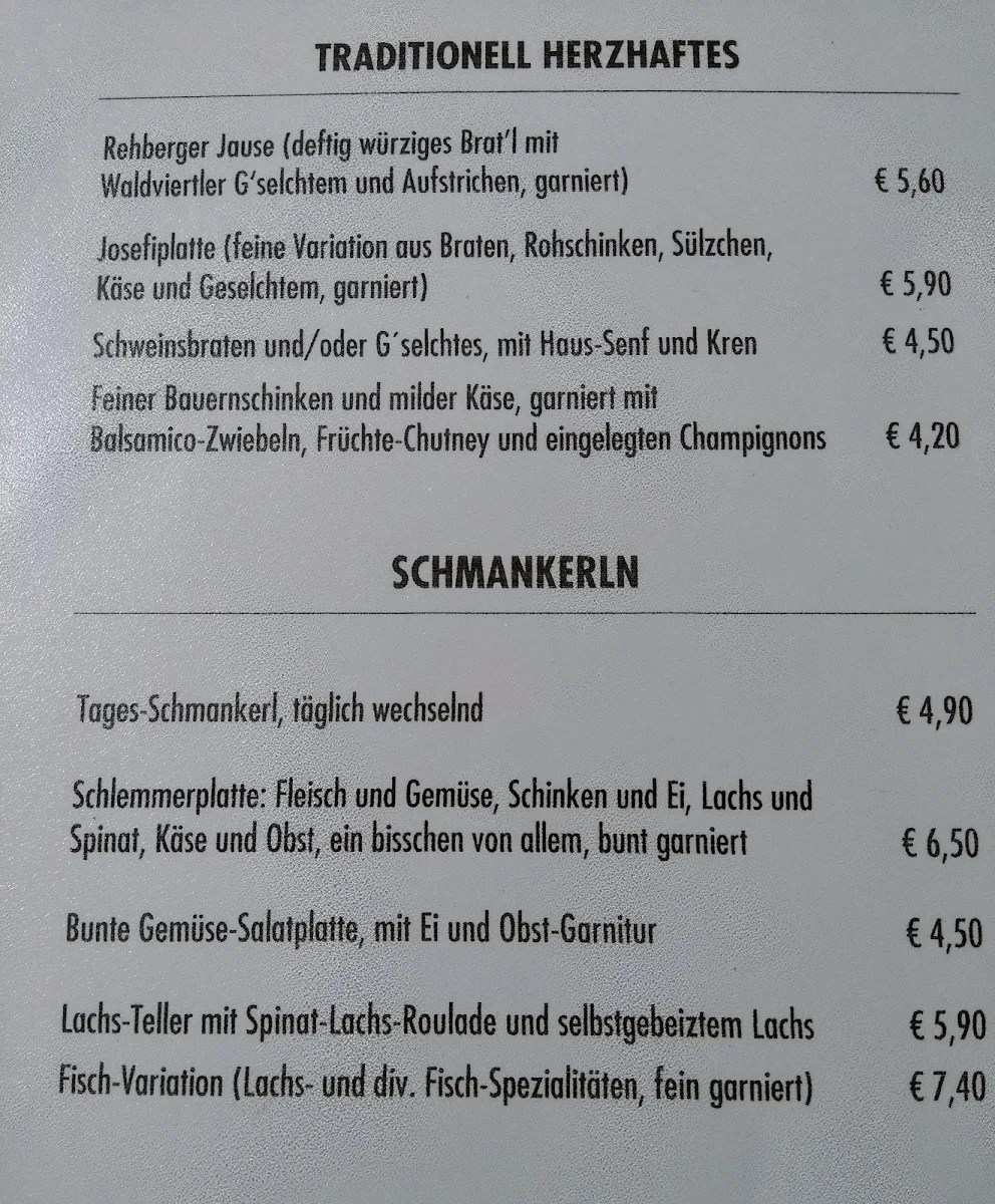 Speisekarte photo 1
