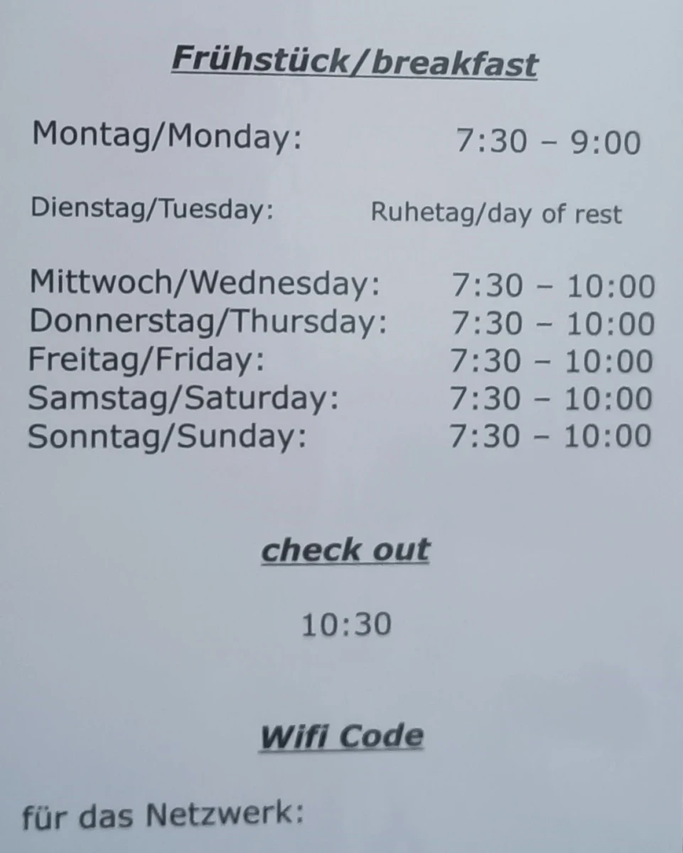 Speisekarte photo 2