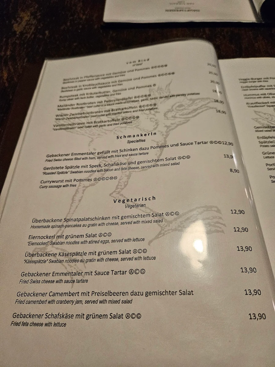 Speisekarte photo 1