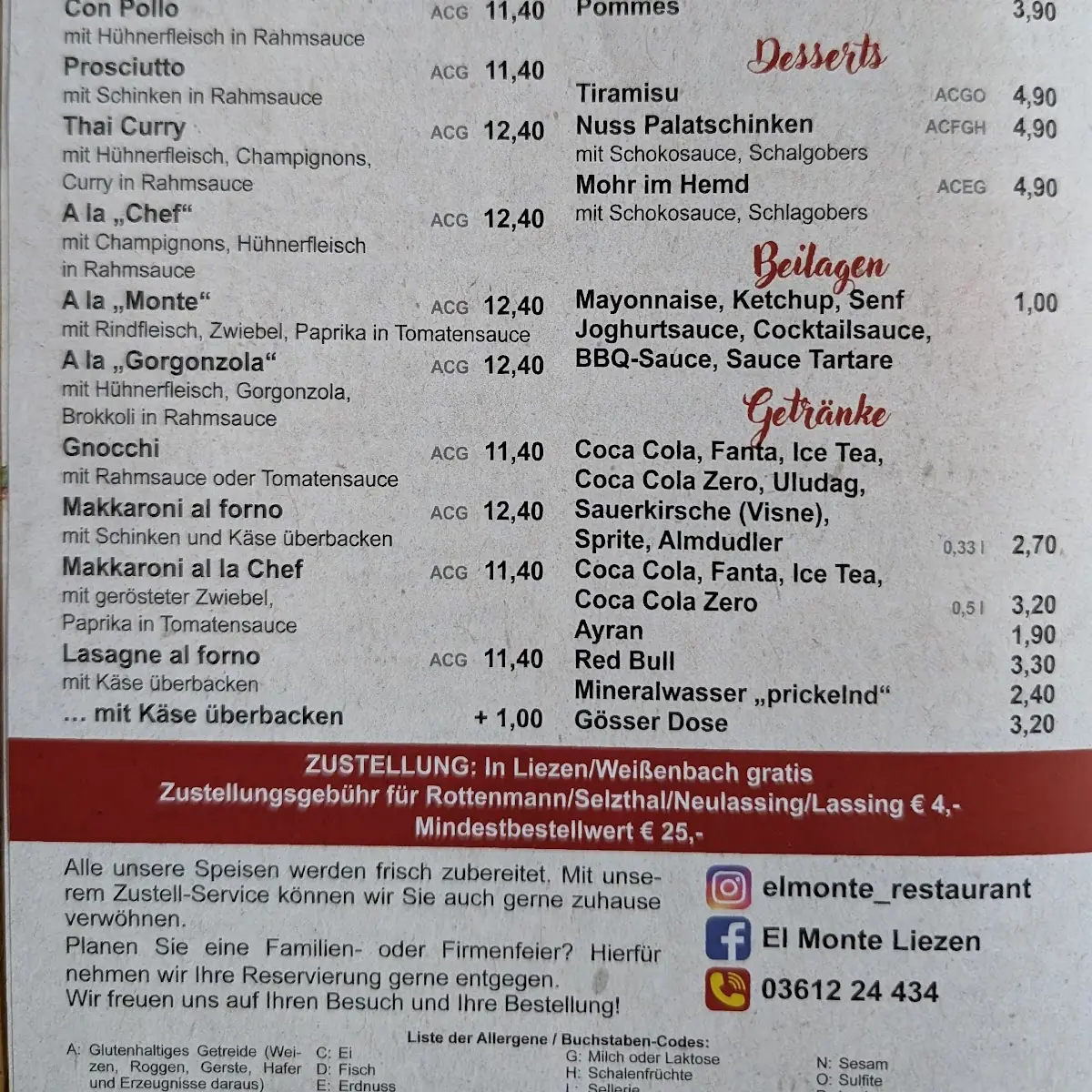 Speisekarte photo 7