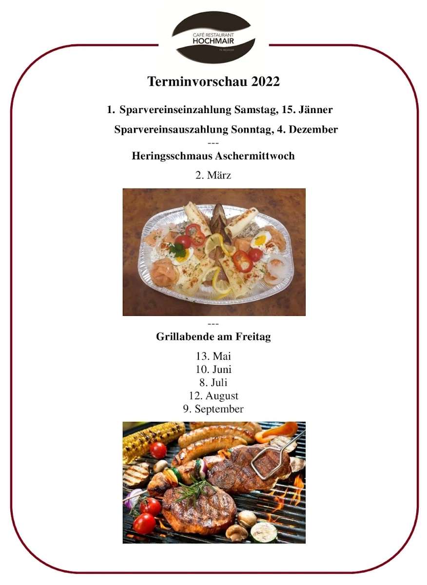 Speisekarte photo 1