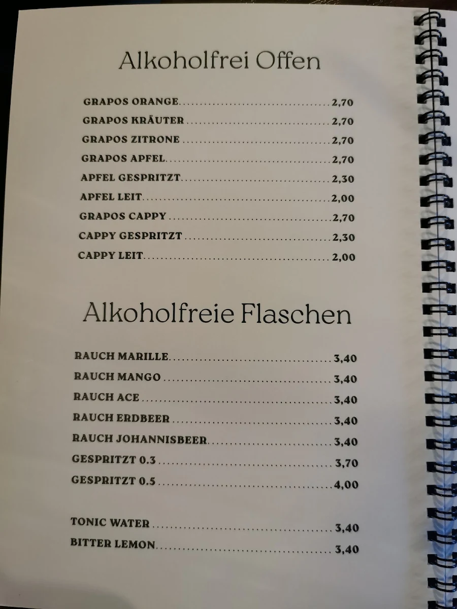 Speisekarte photo 1