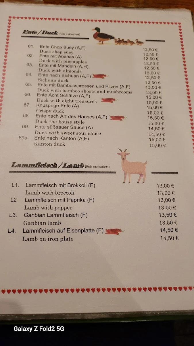 Speisekarte photo 3