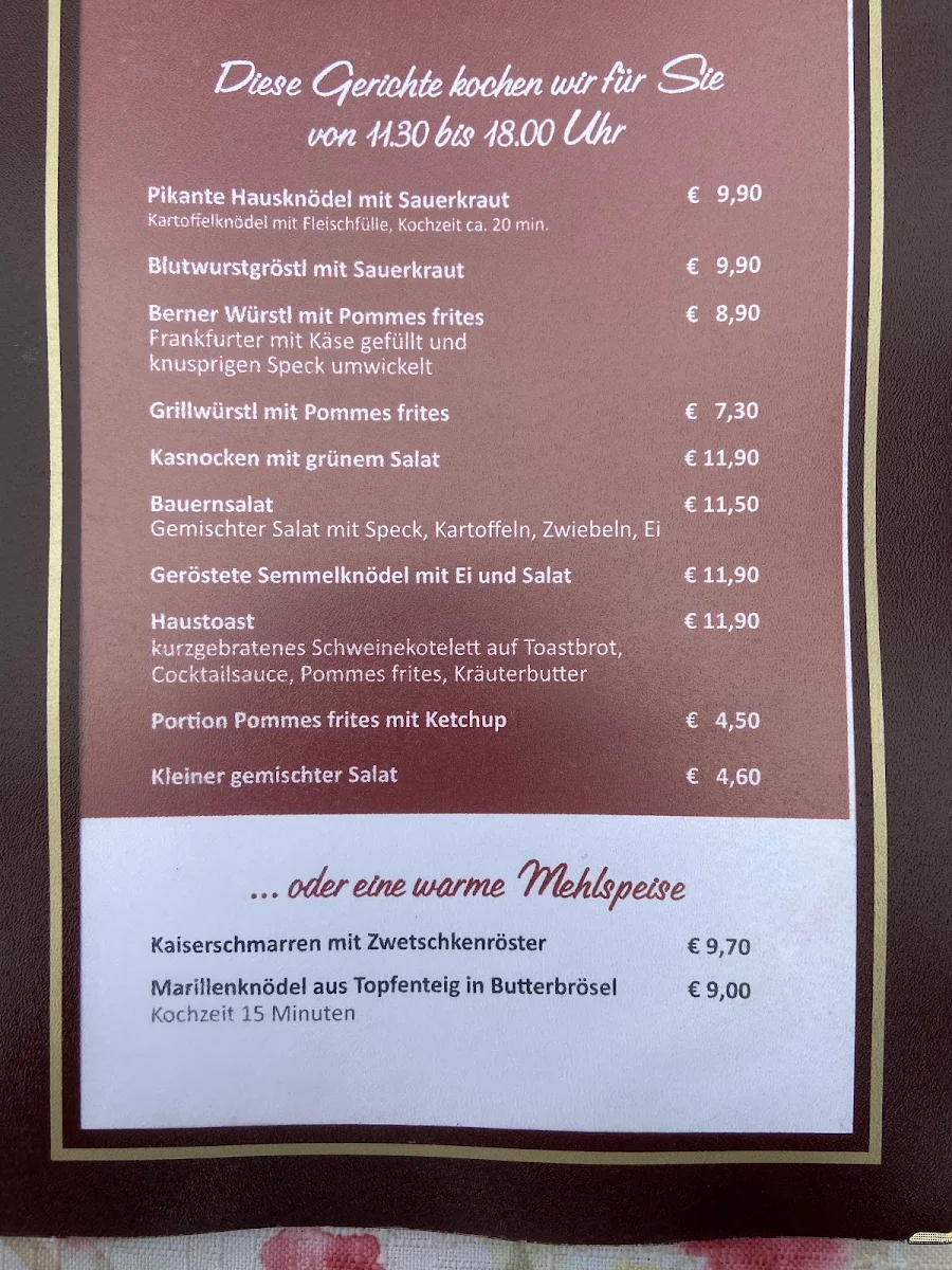 Speisekarte photo 6