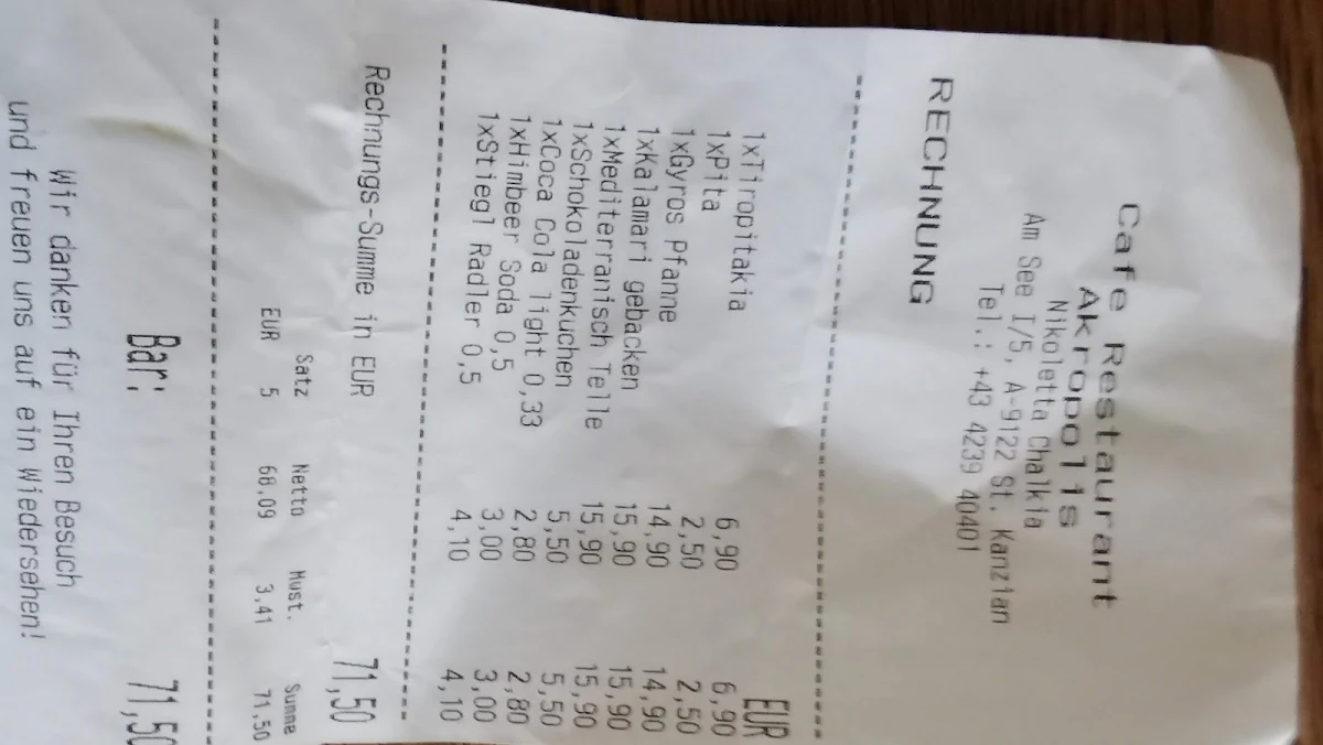 Speisekarte photo 7