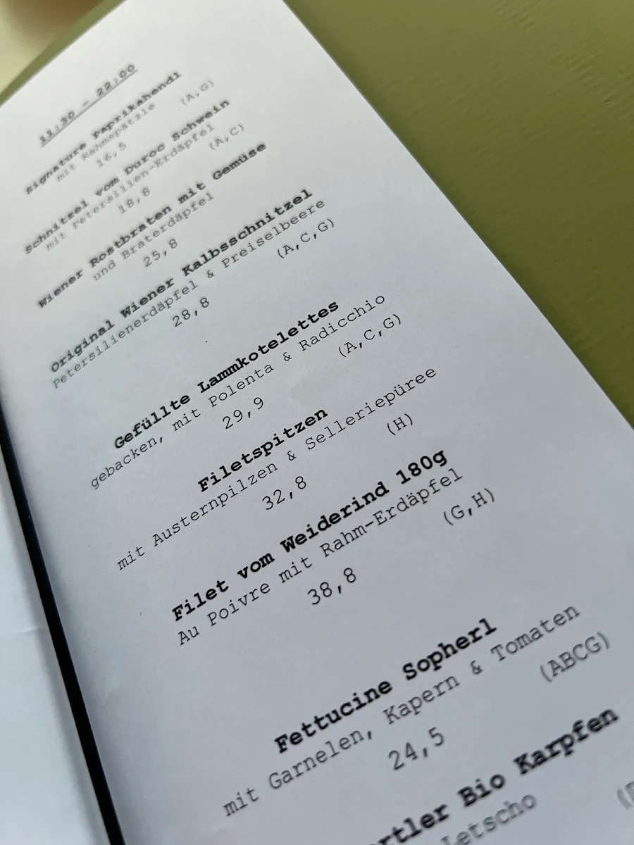 Speisekarte photo 7