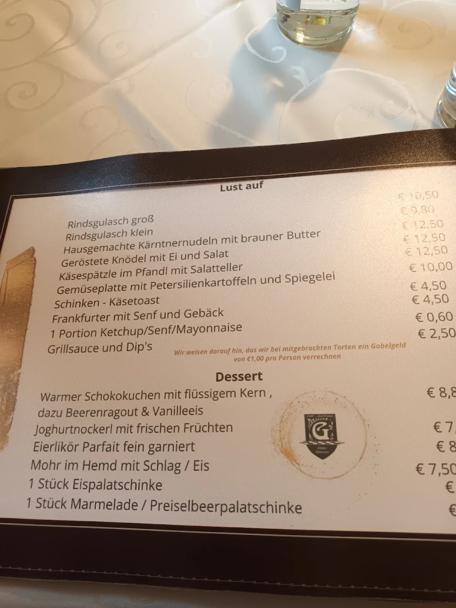 Speisekarte photo 1