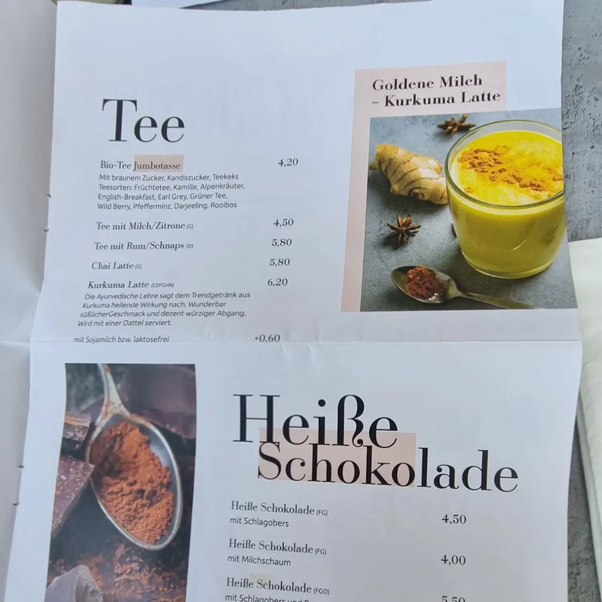 Speisekarte photo 9